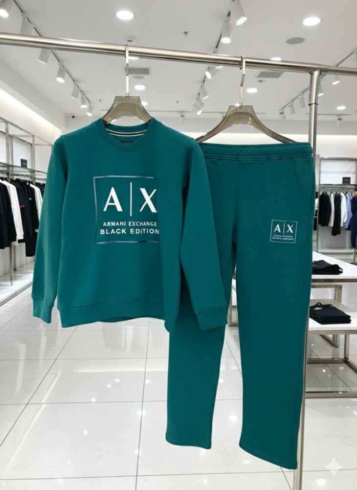 Armani Exchange Green Premium Quality Tracksuits-1