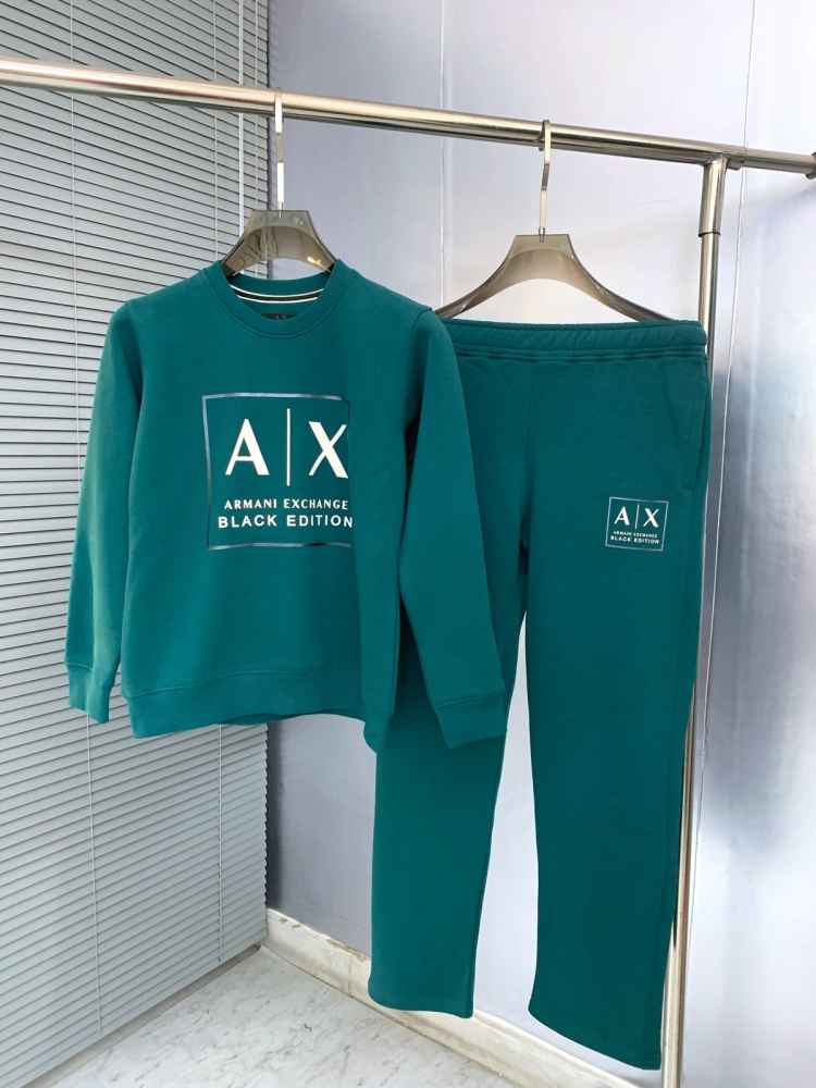 Armani Exchange Green Premium Quality Tracksuits-2