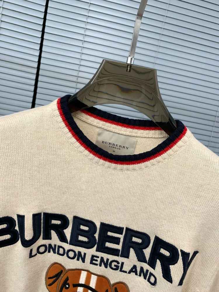 Burberry Cream Premium Quality Sweatshirt-4