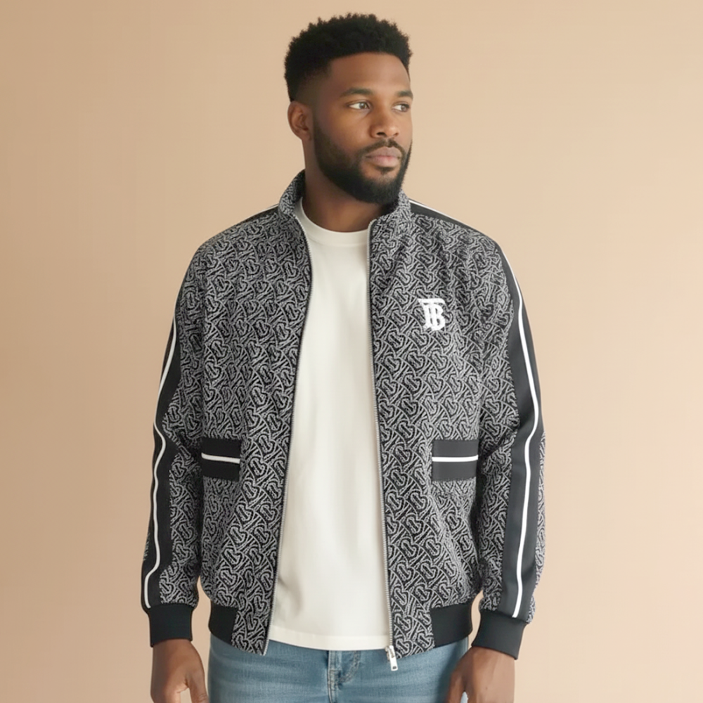 Burberry Black Vintage Hooded Wind Cheater jacket-1