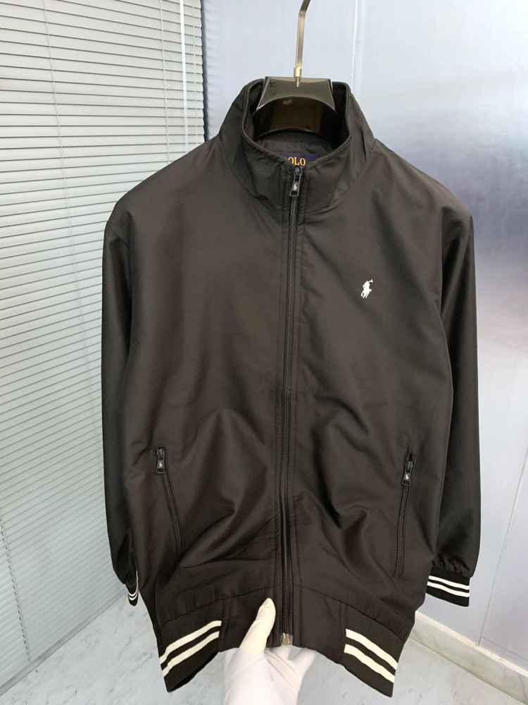 Ralph Lauren Black Premium Quality Cotton Blend Jacket-3