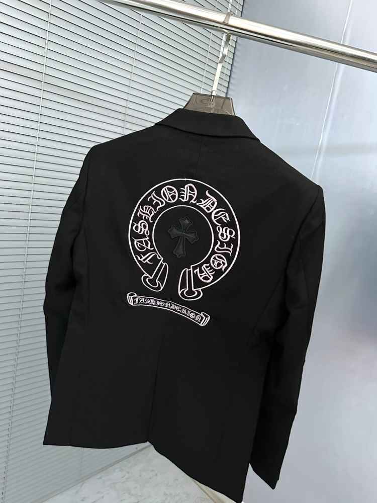 Chrome Hearts Black Premium Quality Blazer-3