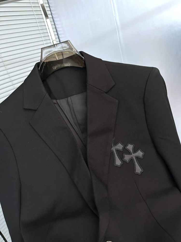 Chrome Hearts Black Premium Quality Blazer-4