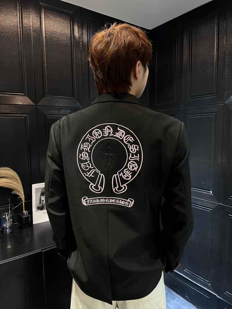 Chrome Hearts Black Premium Quality Blazer-7
