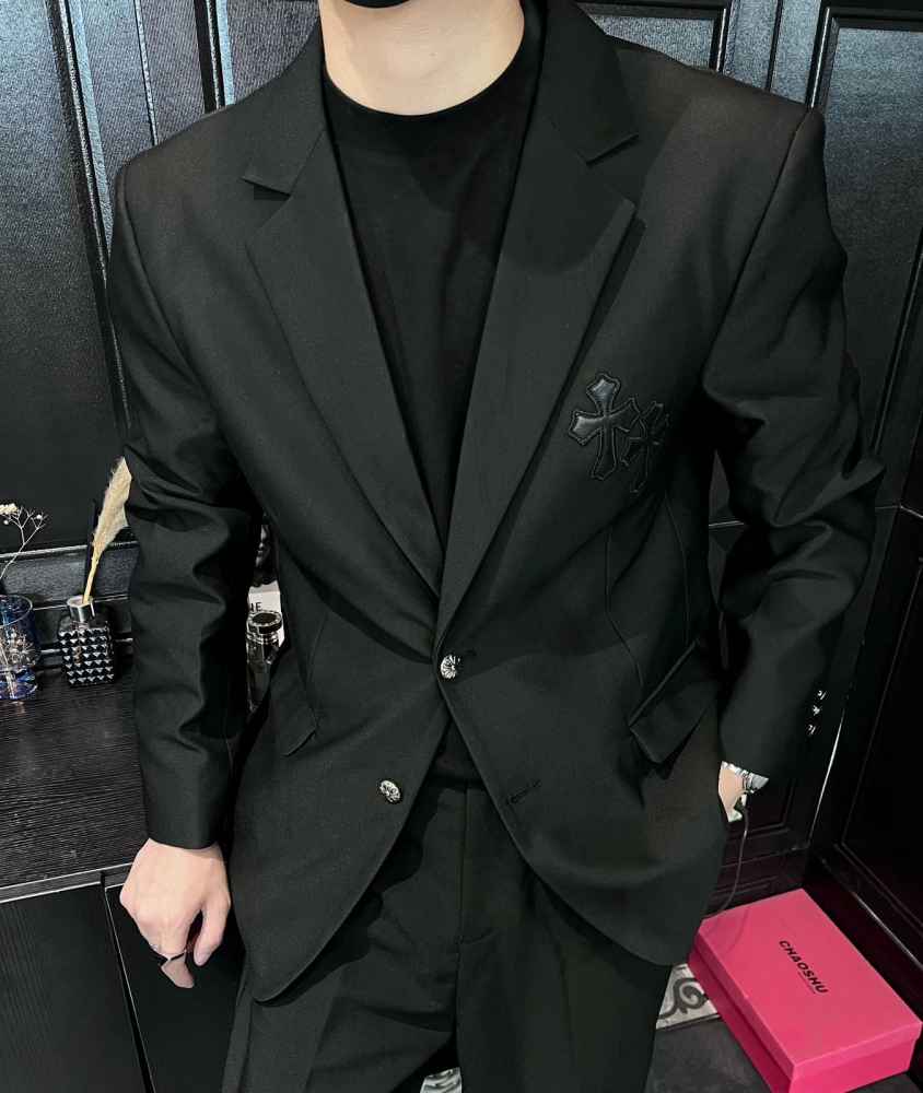 Chrome Hearts Black Premium Quality Blazer-2