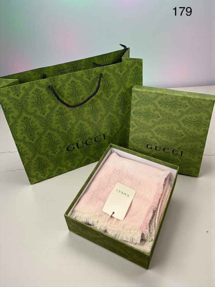 Gucci GG Monogram Warm Pastle Reversible Stole-thumb-1