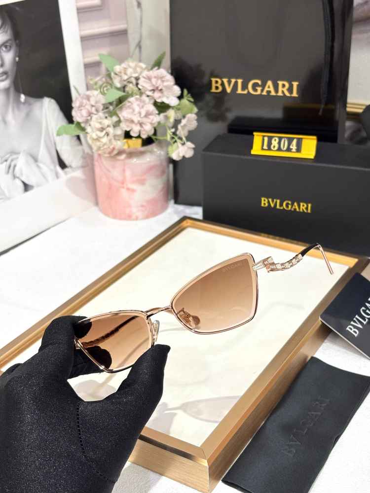 Bvlgari Rose Gold Premium Women's Sunglasses-2
