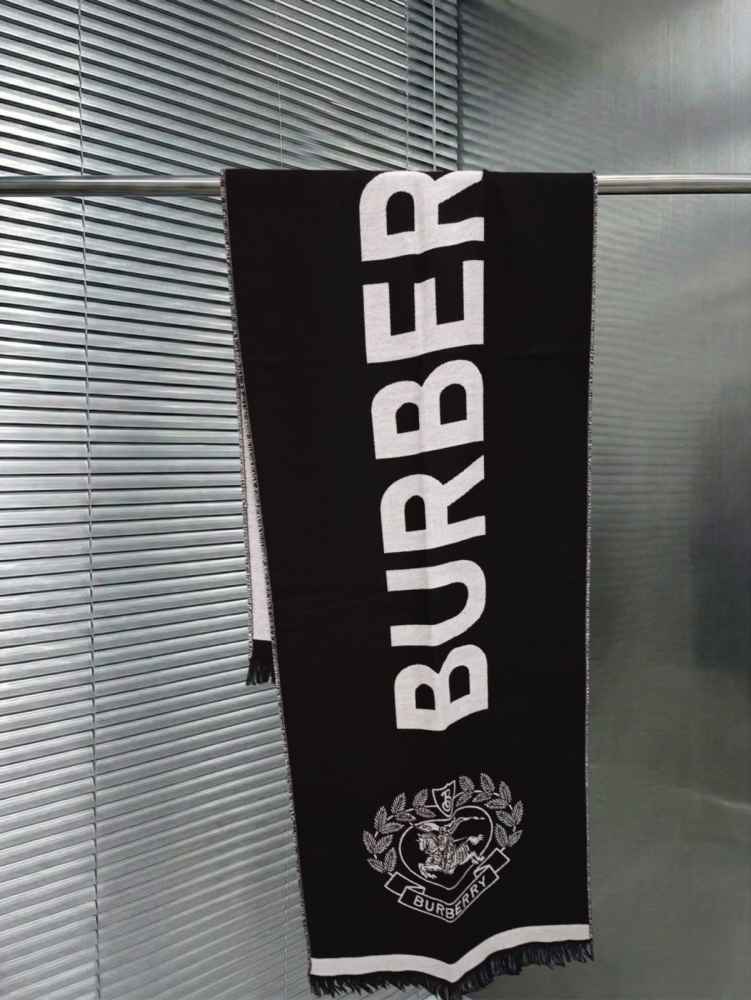Burberry Cashmere Black Premium Quality Muffler-5