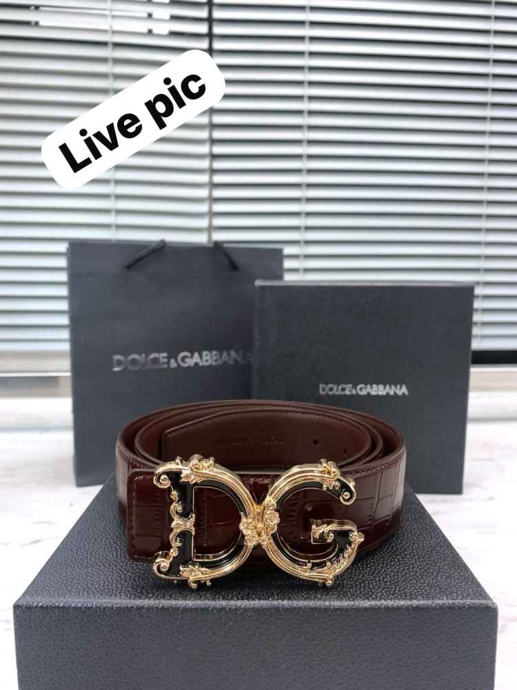 Dolce & Gabbana Wine Premium Quality Belt-1