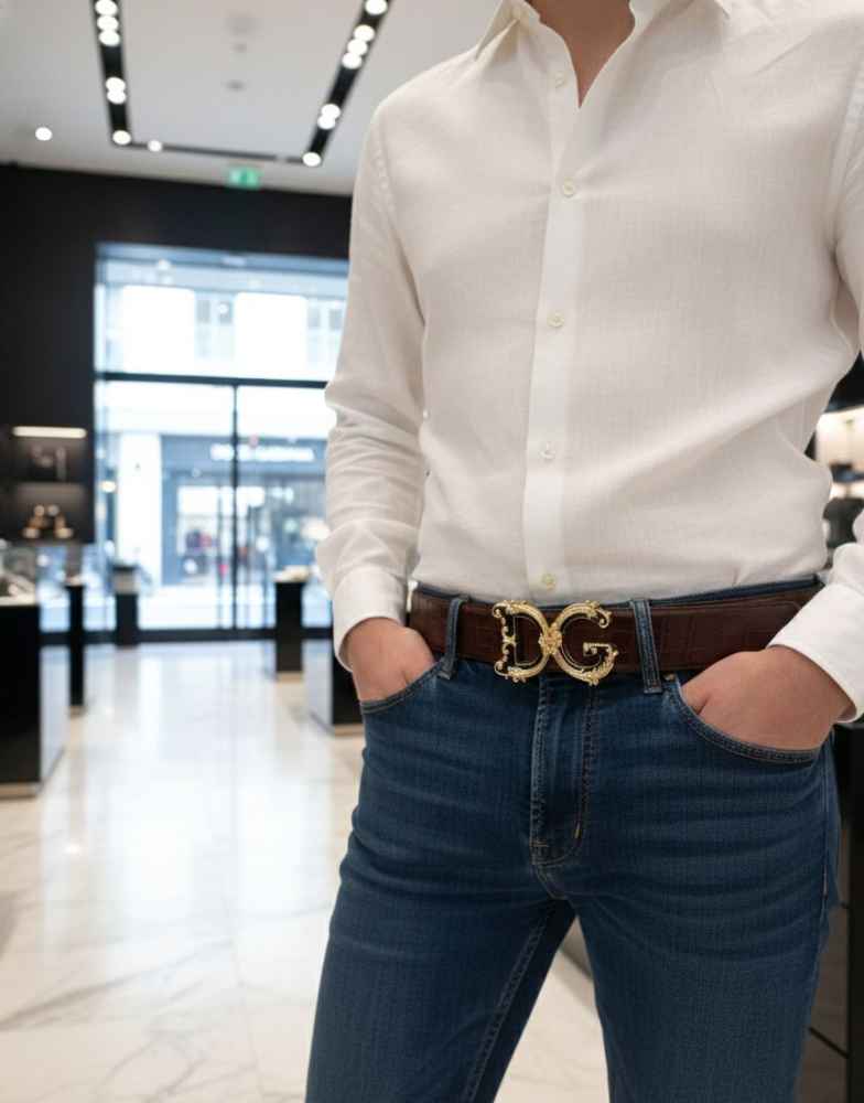 Dolce & Gabbana Wine Premium Quality Belt-2