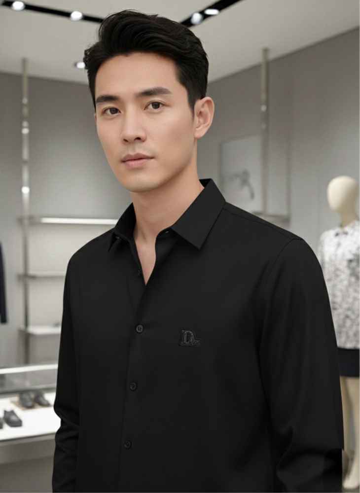 Dior Black Premium Quality Shirt-2