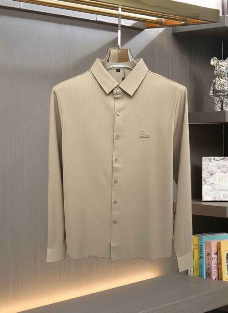 Dior Brown Premium Quality Shirt-2