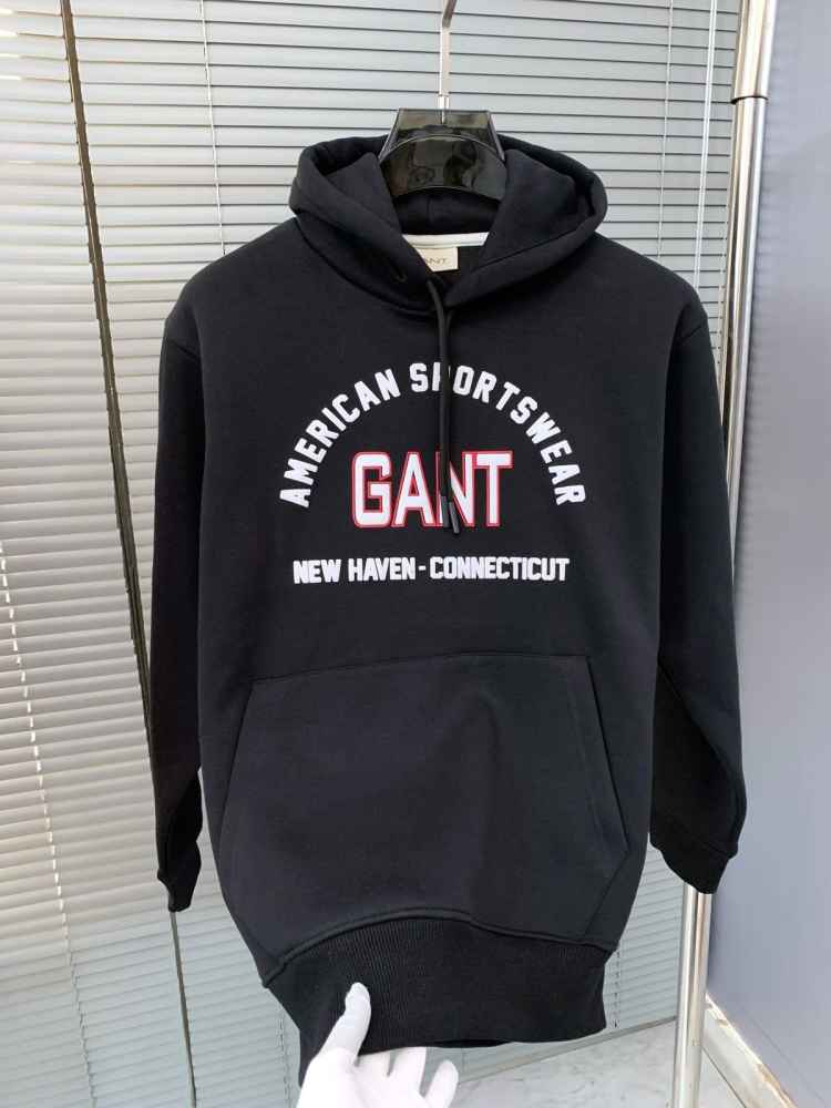 Gant Black Premium Quality Hoodie-3