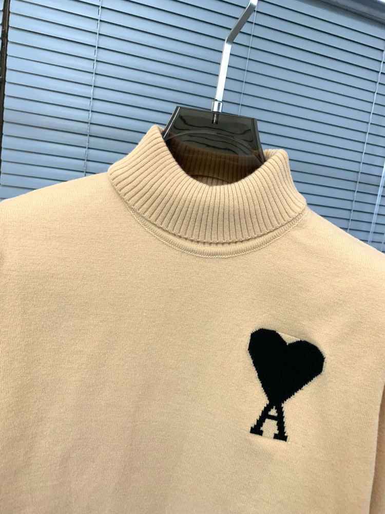 Ami Paris Brown Premium Quality Luxury Sweatshirt-thumb-3