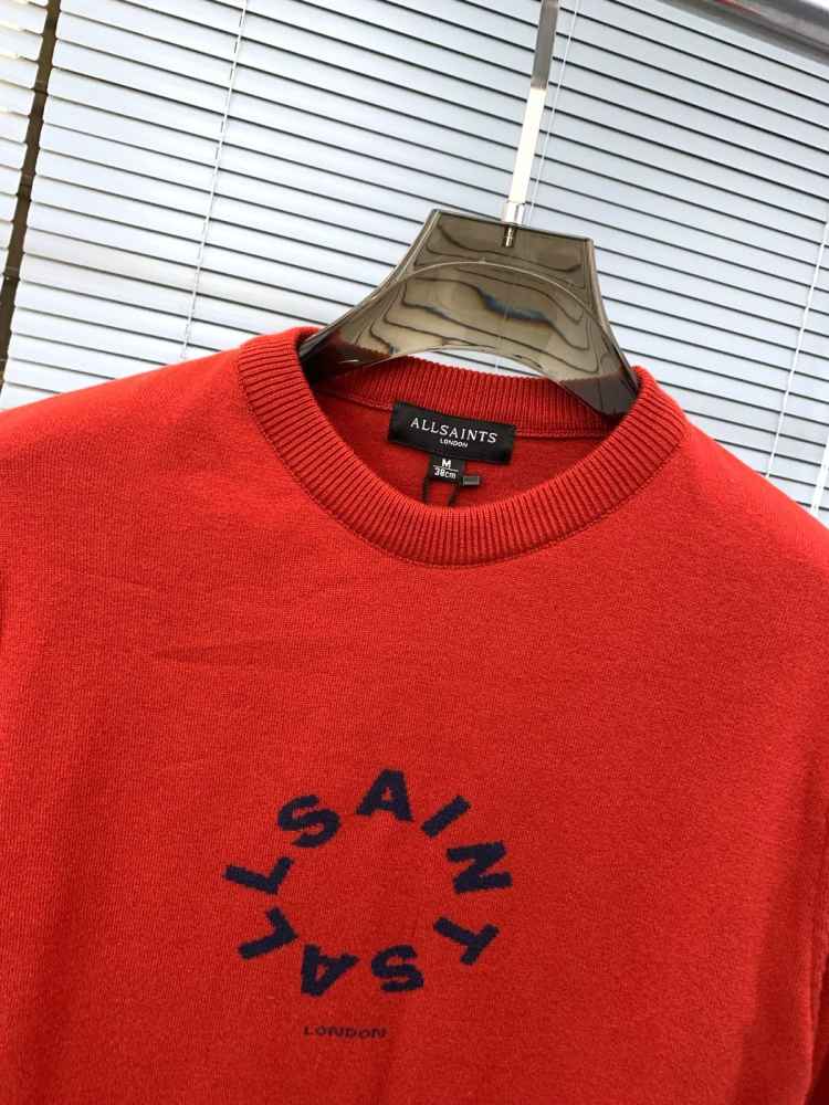 All Saint Red Premium Quality Sweatshirt-thumb-2