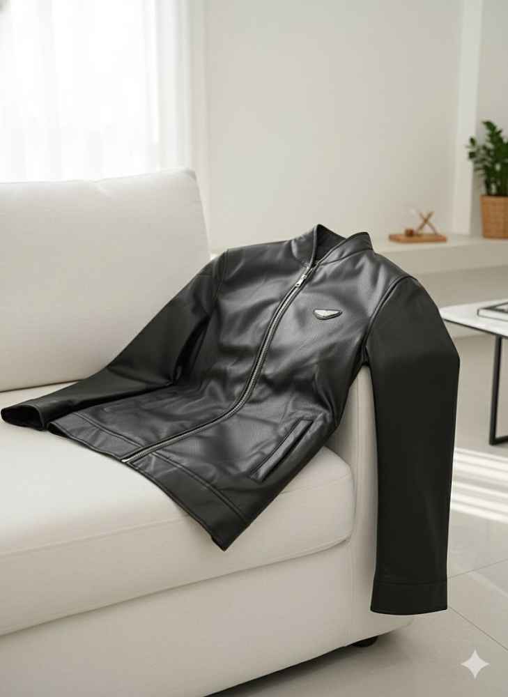 Astron Martin Embroidered logo Black Premium Quality jacket-6