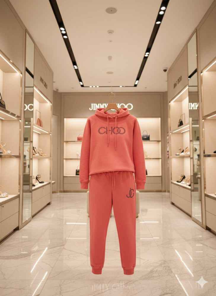 Jimmy Choo Dark Pink Premium Co-ord Set-2
