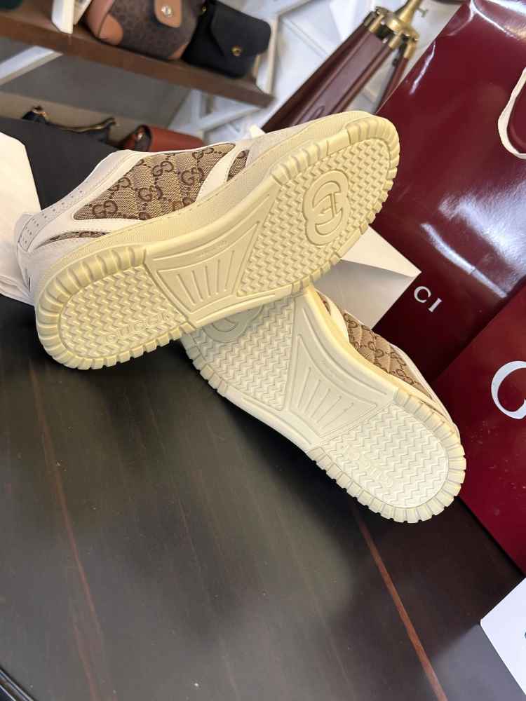 Gucci White Premium Quality Sneakers-1
