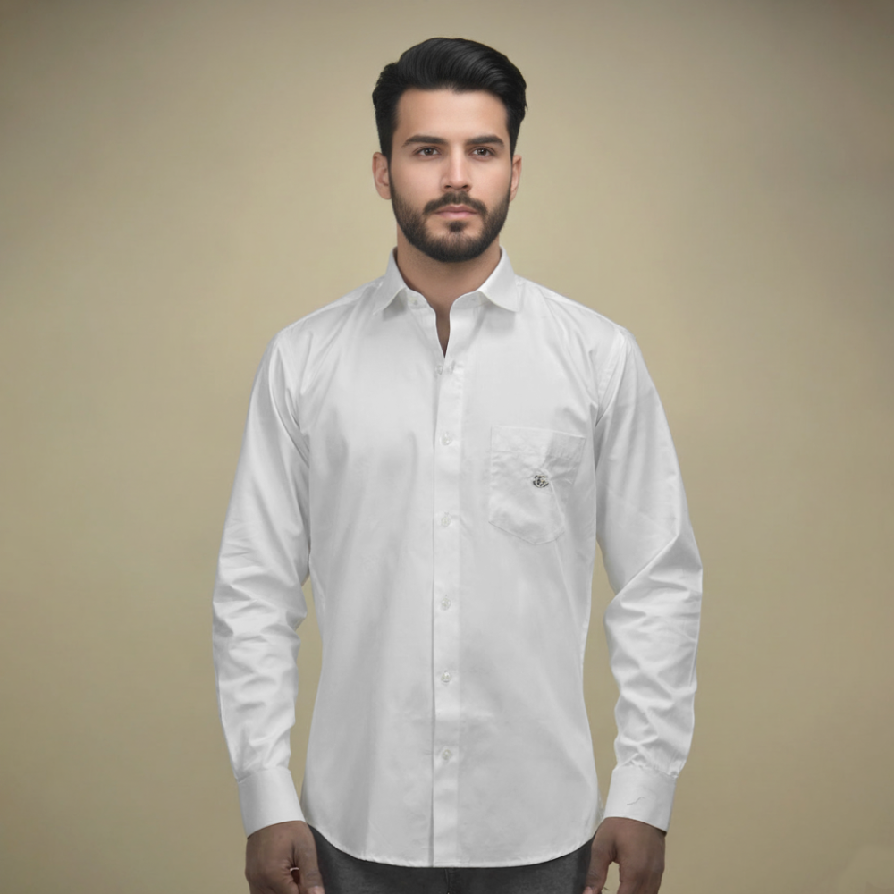 Gucci Pocket Printed White Premium Shirt-1