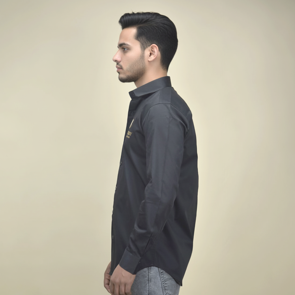Burberry Black Premium Quality Shirt-2