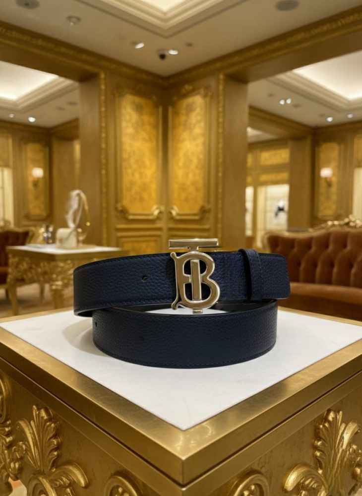 Burberry Golden Premium Quality Leather Belt-1