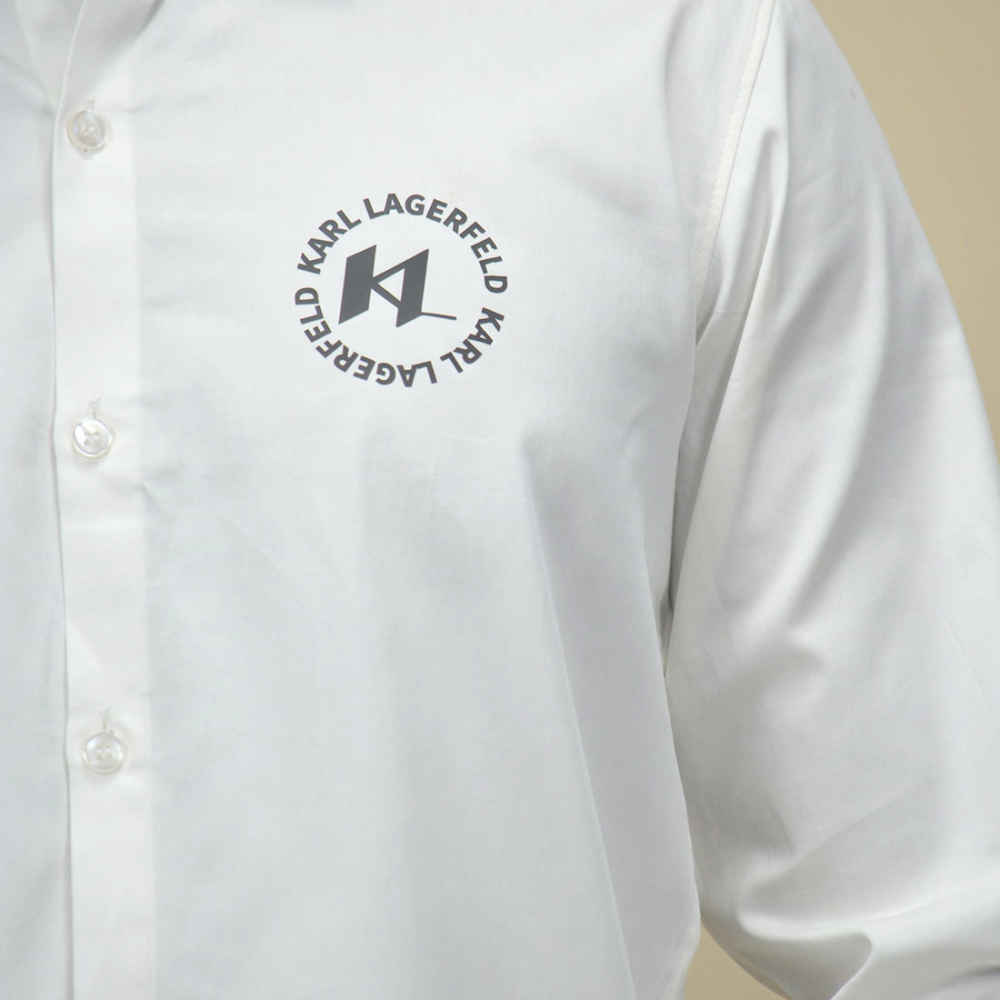 Karl Lagerfeld White Premium Quality Shirt-4