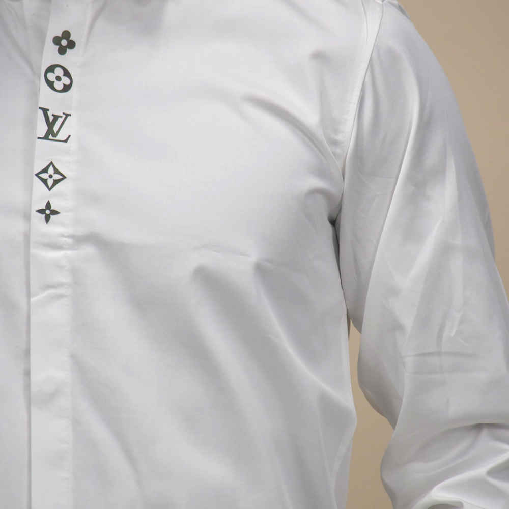 Louis Vuitton Monogram White Cotton Shirt-4