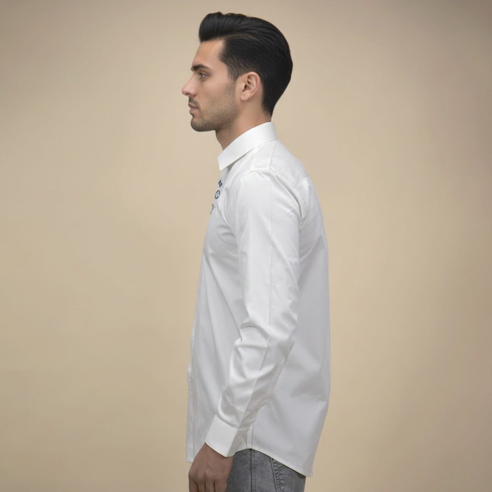 Louis Vuitton Monogram White Cotton Shirt-2