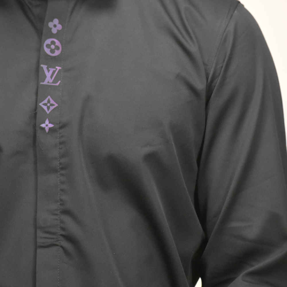 Louis Vuitton Black Premium Quality Shirt-4