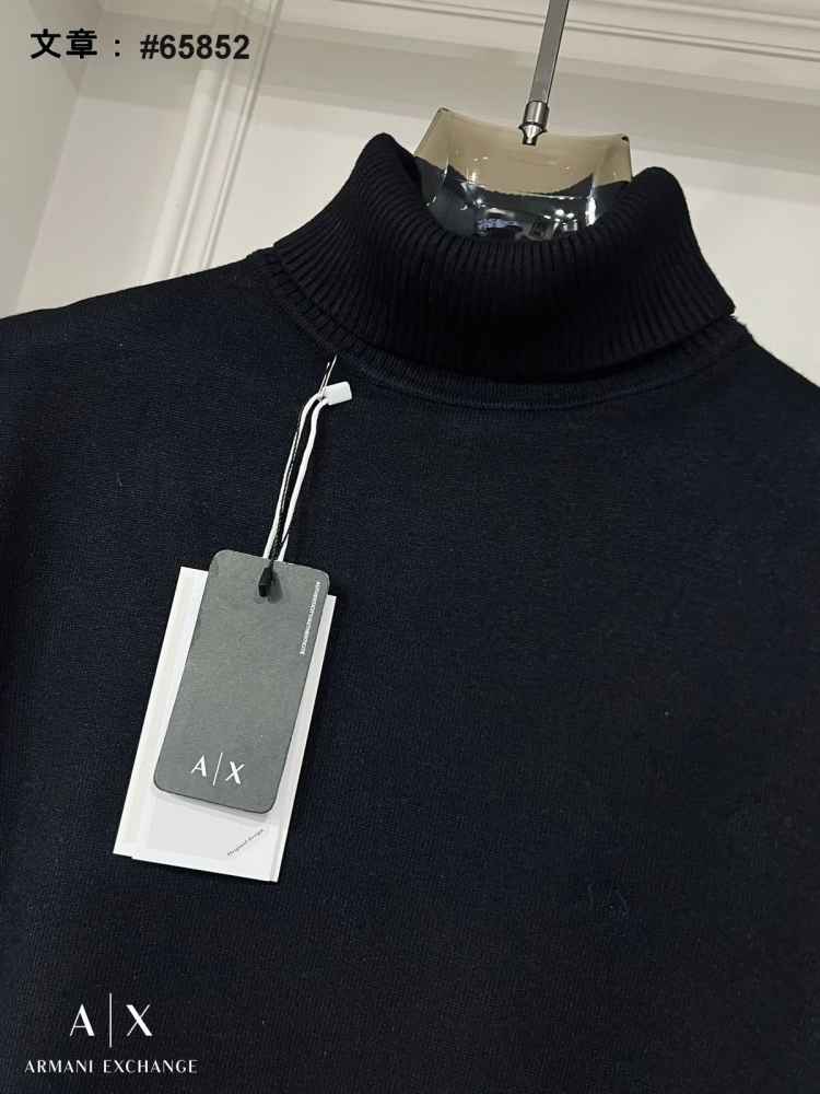 Armani Exchange Black Premium Quality Sweatshirt-thumb-3