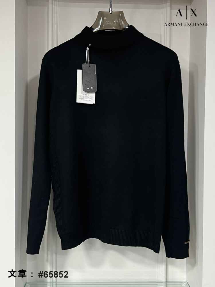 Armani Exchange Black Premium Quality Sweatshirt-thumb-0