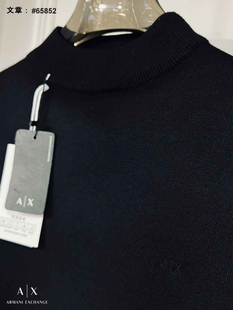 Armani Exchange Black Premium Quality Sweatshirt-thumb-4