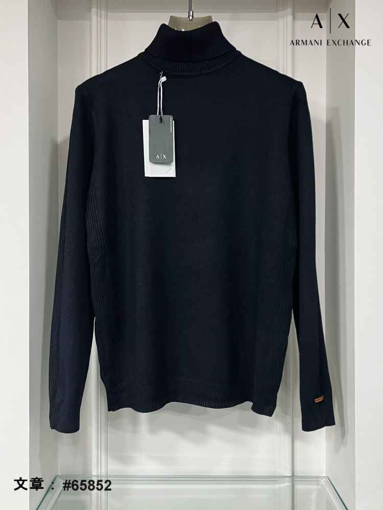 Armani Exchange Black Premium Quality Sweatshirt-thumb-1