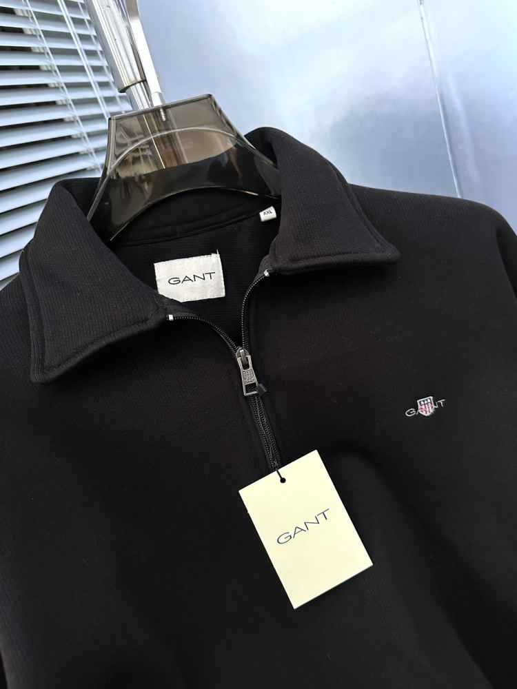 Gant Black Premium Quality Sherpa Sweatshirt-thumb-3