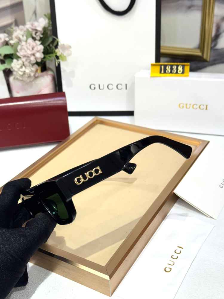 Gucci Green Luxury Sunglasses-thumb-2
