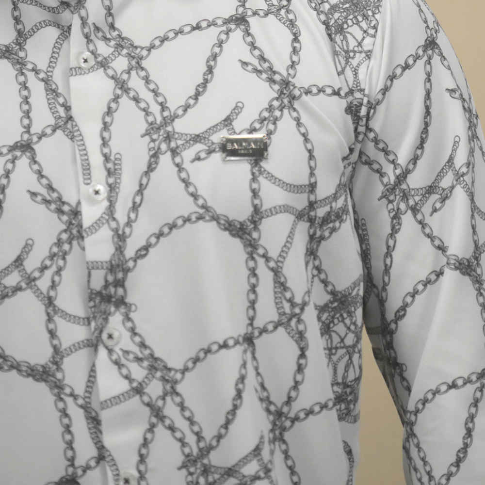 Balmain White Premium Quality Shirt-4