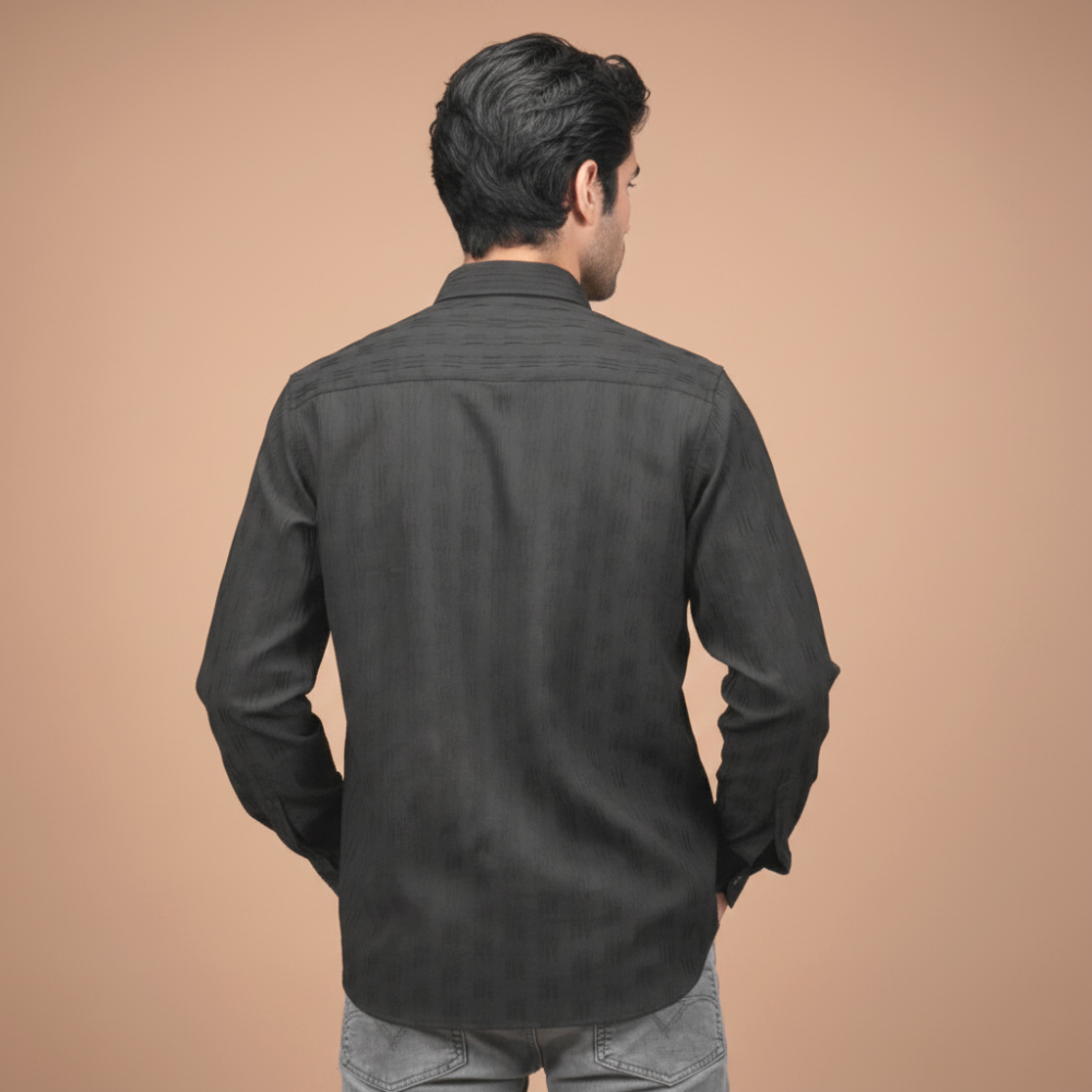 Burberry Black Premium Quality Shirt-3