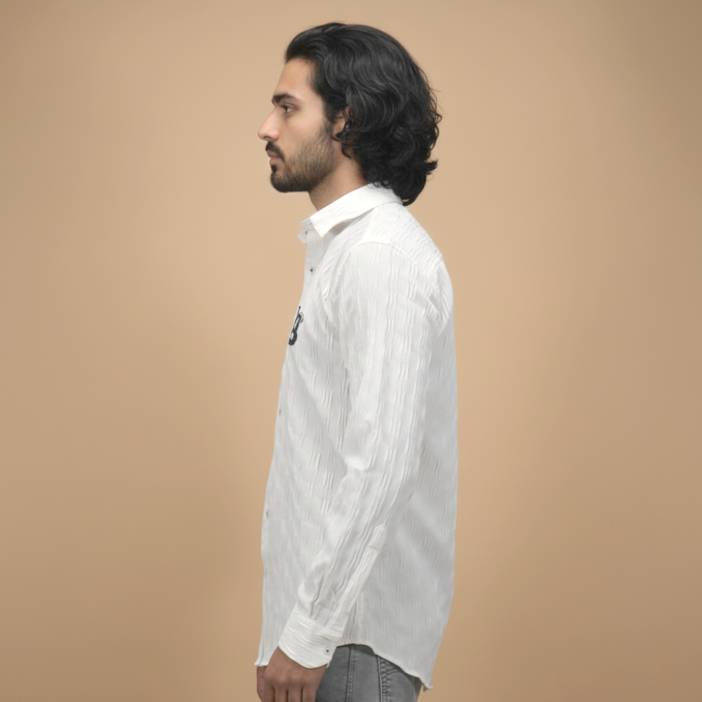 Burberry White Premium Quality Shirt-2