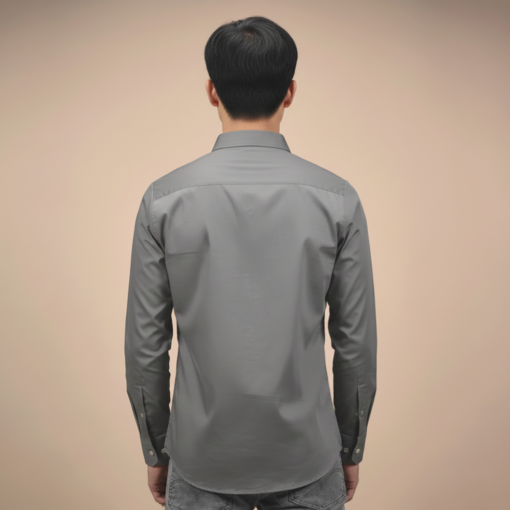 Louis Vuitton Grey Premium Luxury Shirt-3