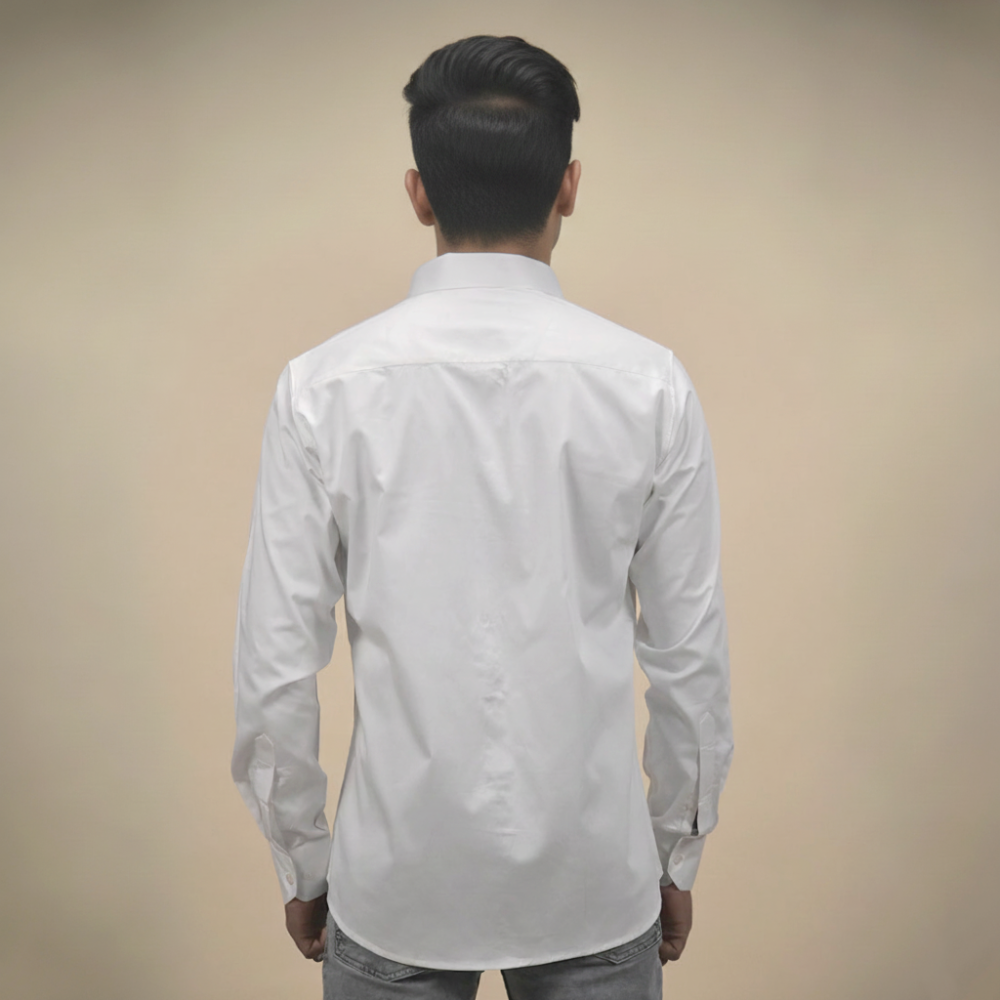 Louis Vuitton White Premium Quality Shirt-2
