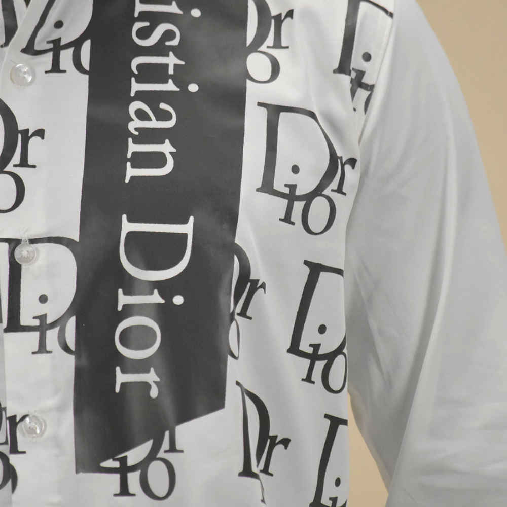 Dior White Premium Quality Shirt-4