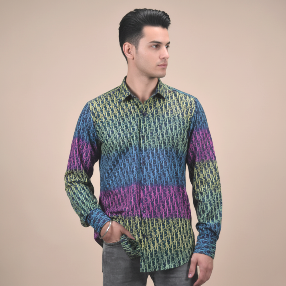 Dior Printed Premium Quality Shirt-1