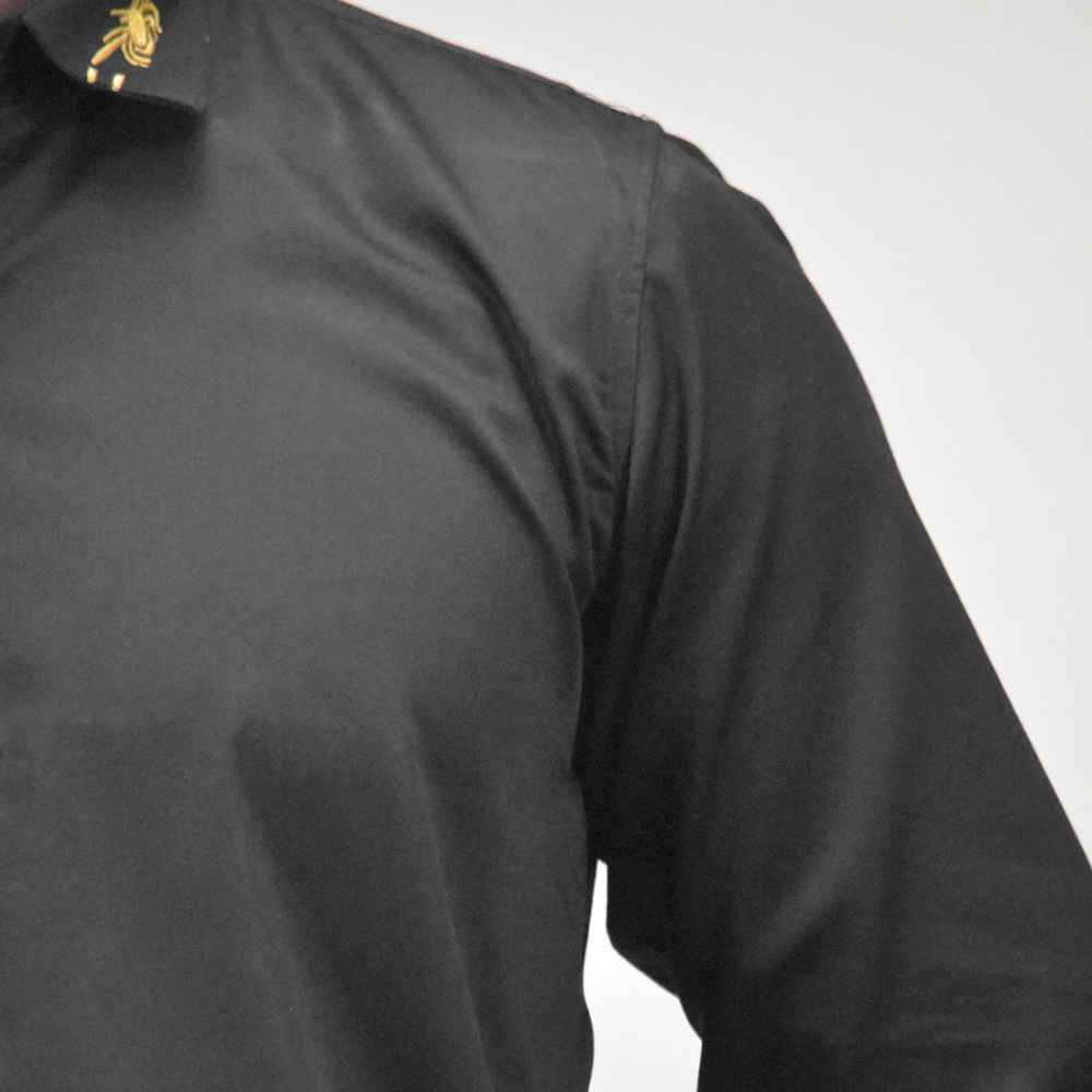 Dior Spider Embroidery Print Black Premium Shirt-4