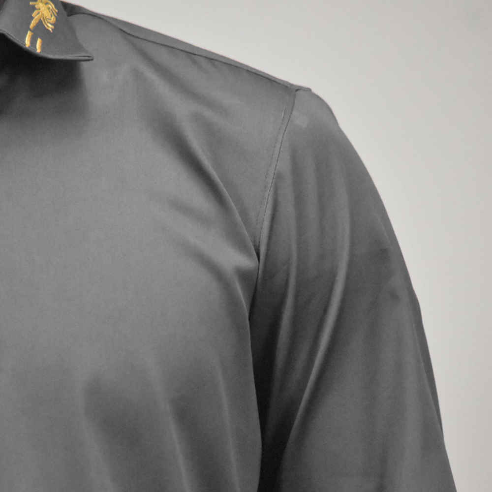 Dior Spider Embroidery Print Grey Premium Shirt-4