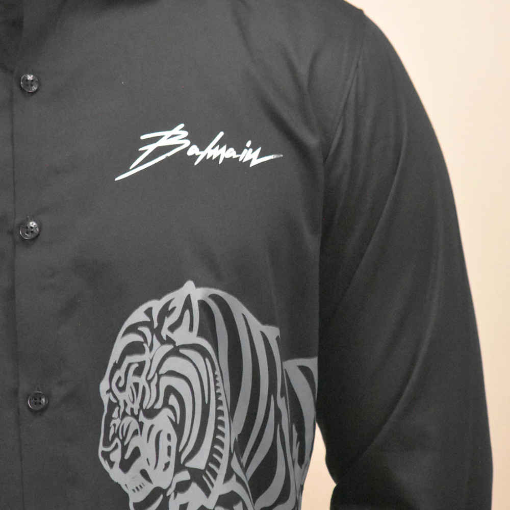 Balmain Black Premium Quality Shirt-4