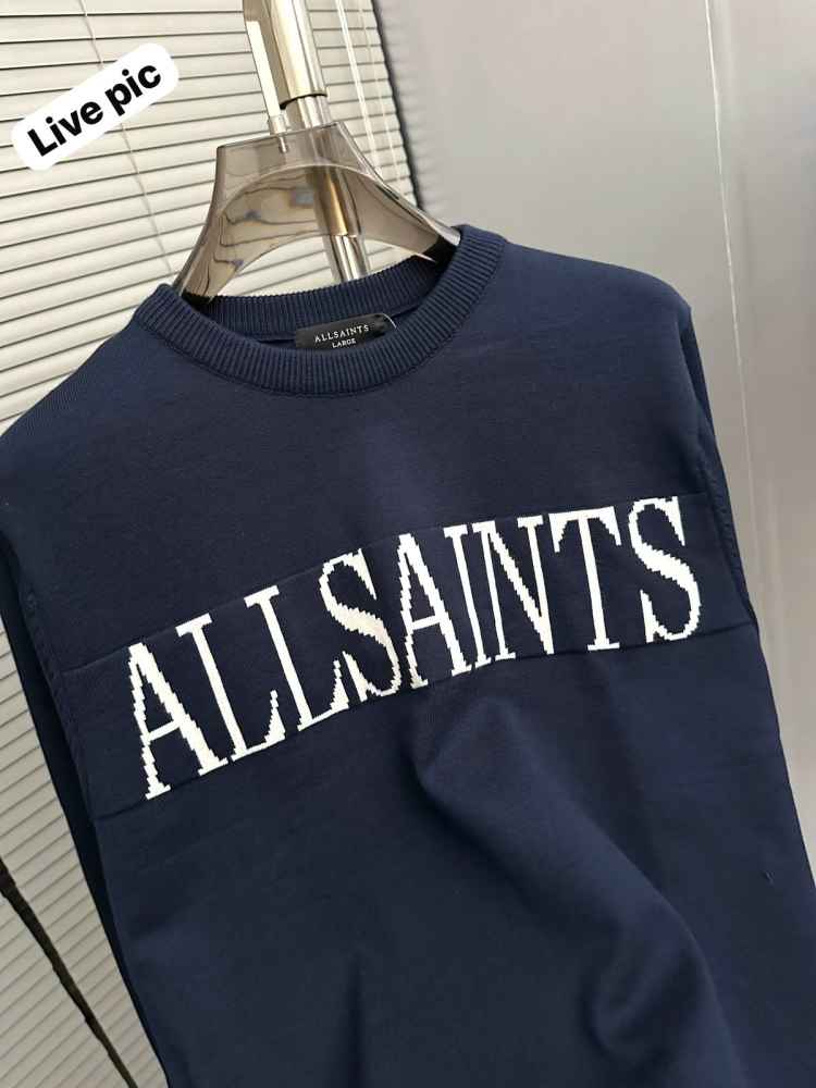 All Saint Blue Premium Quality Sweatshirt-thumb-3