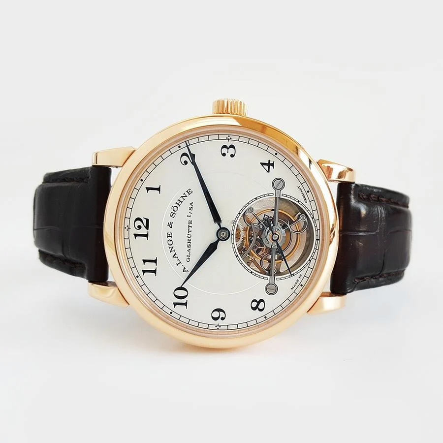 A. Lange & Sohne 1815 Tourbillon 730.032 White Dial Watch-1