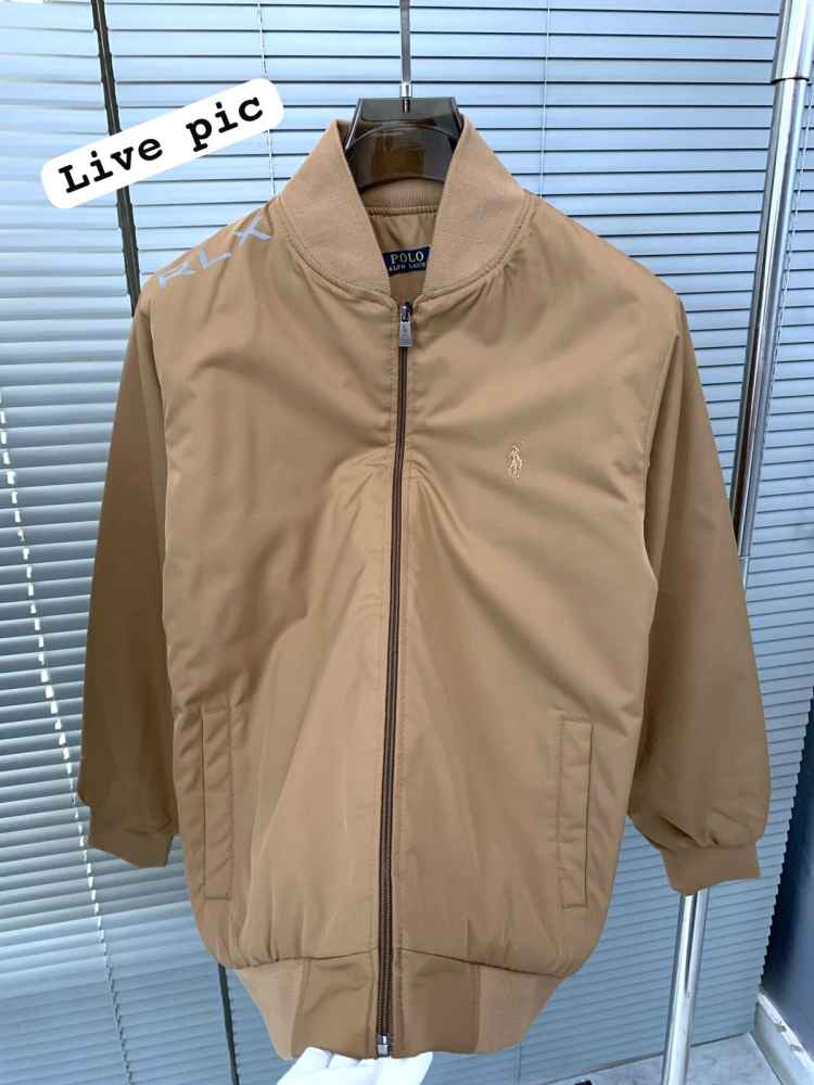 Ralph Lauren Brown Premium Quality Cotton Blend Jacket-1