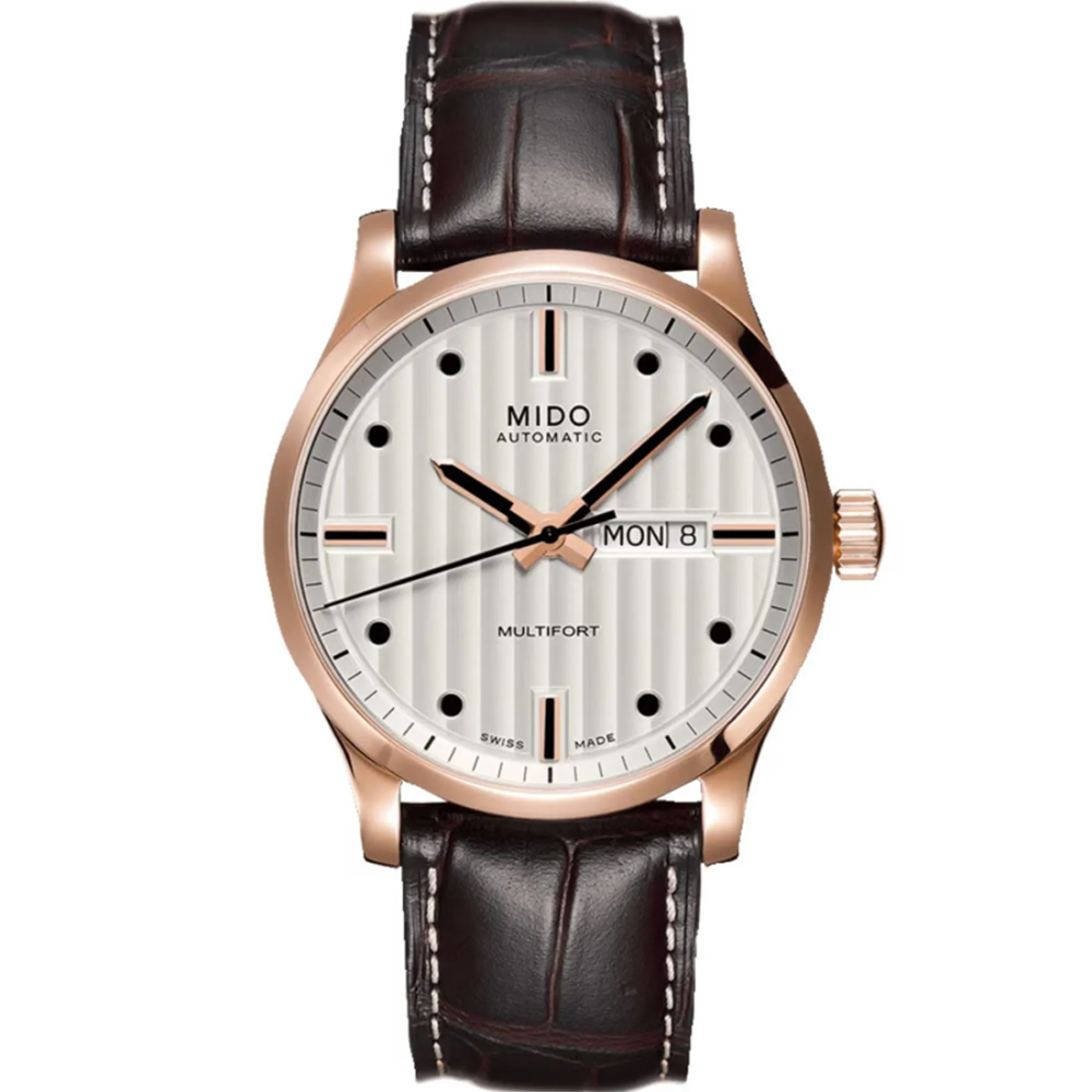 Mido Multifort Automatic White Dial Watch M005.430.36.031.80-thumb-2