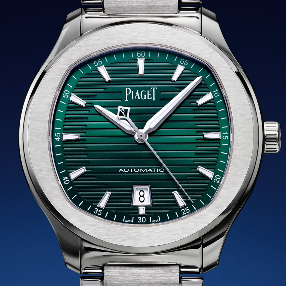 Piaget Polo Field Green Dial Stainless Steel Watch G0A49022-thumb-3